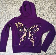 ⚜️Faith Connexion Kapuzen Jacke, Hoodie, lila, M, MEGA