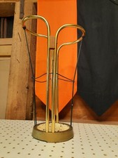 Hübscher Schirmständer - 50/60s, Mid-CENTURY Design, Messing, 41,5x25,5cm