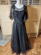 schwarzes Abendkleid NEU Gr