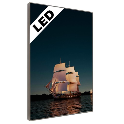 Led wandbild segelschiff bei - led,