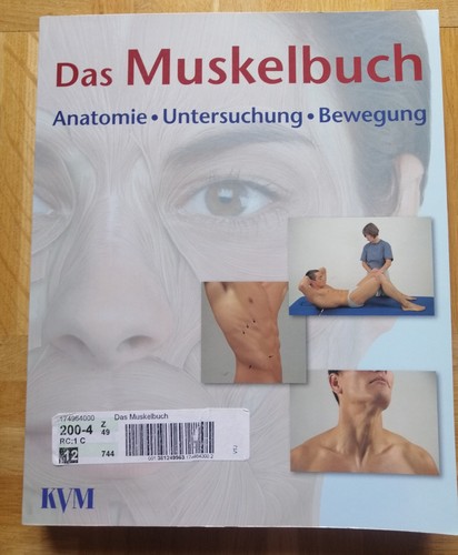 Das muskelbuch anatomie - das,