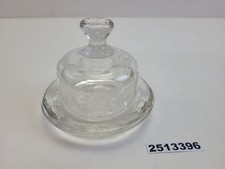 Butter-/Käseglocke Glas