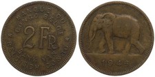 Belgian Congo - Congo 2 Francs