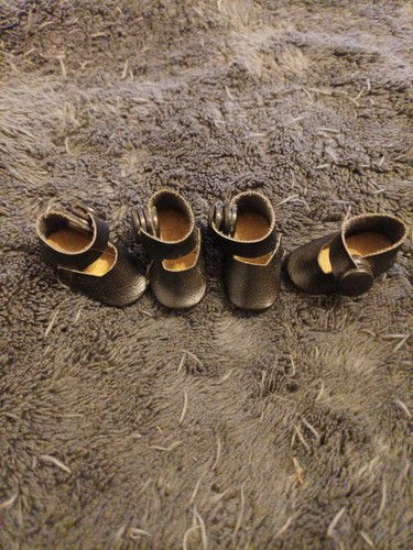 Puppenschuhe schwarz - puppenschuhe,,