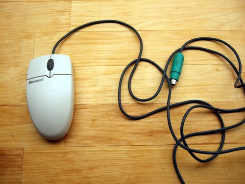 Microsoft wheel mouse ps 2 - wheel, ps/2