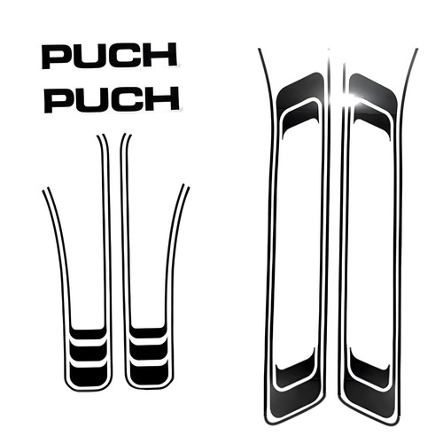 Sticker satz puch maxi pvc - sticker,