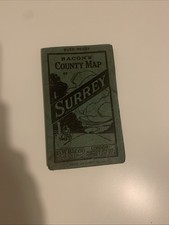 Vintage Bacons Landkarte von