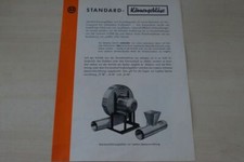 197840) Standard - Körnergebläse Getreidewaage - Prospekt 12/1956