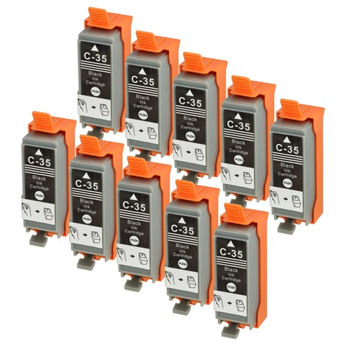 10x druckerpatrone schwarz - 10x,