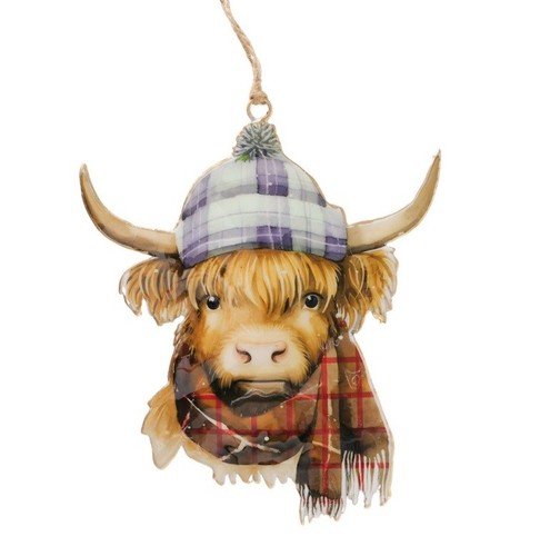 Metall hänger kuh - xl, highland