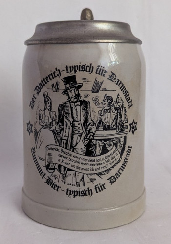 Bierkrug der datterich - bierkrug, "der