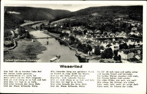 Alte ansichtskarten bad - alte,