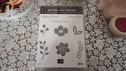 Stempelset blüten und - "blüten,