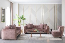 Luxus Sofagarnitur Braune