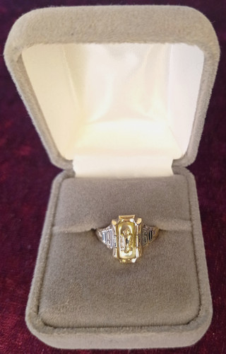 Vintage 1961 jostens 10k gold - jostens,