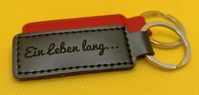 Schlüsselanhänger Kunstleder