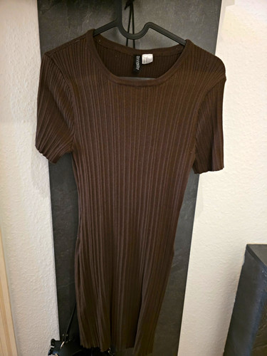 Damen strickkleid midi - damen,