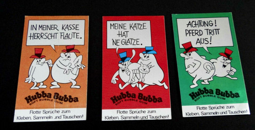 Stück sammelbilder hubba - 3,