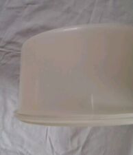 Tupperware hoher Gefrier-Container, Tortenbehälter durchsichtig,gebraucht rar