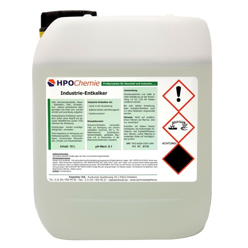 Industrie entkalker 3x10ltr - industrie-entkalker,