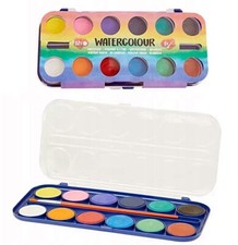 Wasserfarbe Malkasten Farbkasten Wasserfarbe Deckfarbkasten Tuschkasten Pinsel