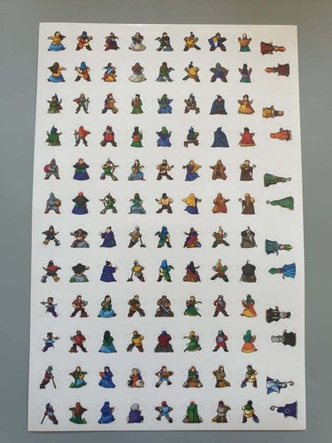 Carcassonne stickerbogen für - carcassonne,