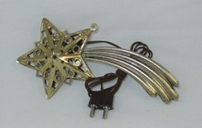 Kahlert - Komet altgold filigran 90mm mit LED für Krippen 3,5 Volt    NEU/OVP