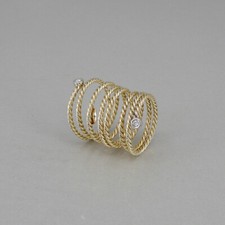 extravaganter Ring "Spirale"
