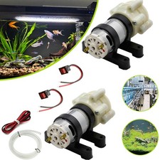 DC 6-12V Aquarium Wasserpumpe Mini Wasser Saugpumpe Membranpumpe Geräuscharm