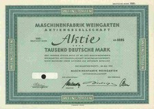 Maschinenfabrik WEINGARTEN