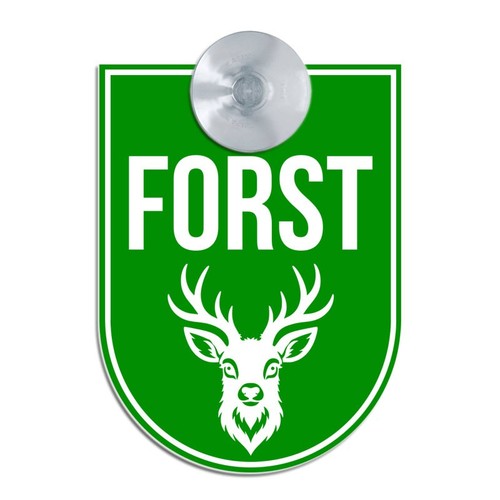 Forst schild für - für, jäger