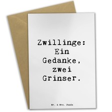 Grußkarte Spruch