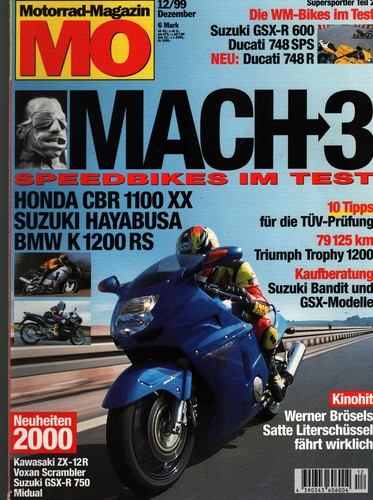 Zeitschrift motorrad 12 - zeitschrift, mo