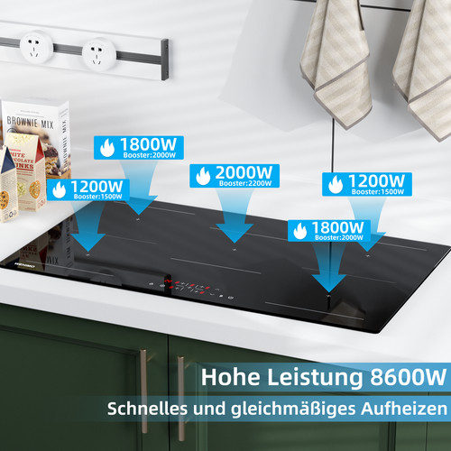 Induktionskochfeld 5 - cm,