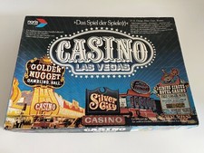 Casino LAS VEGAS Brett Spiel PARTY GAME Noris  Karten Würfel Poker Vintage
