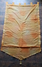 Raffrollo Gardine mit Schlaufen 1,00 x 1,40 m orange