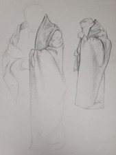 Alte Zeichnung Bleistift auf