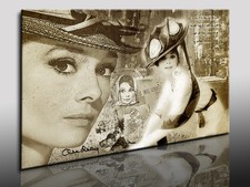 Bild auf leinwand - leinwand, "audrey