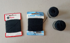 Stopfgarn, Beilaufgarn, Schwarz, Stopfgarnkarte, Stopftwist, Konvolut