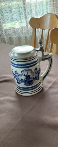 Bierkrug delft blau von - bierkrug, wmf