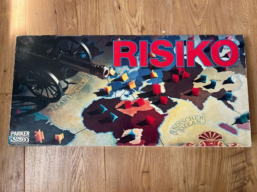 Parker risiko 1975 - risiko, brettspiel