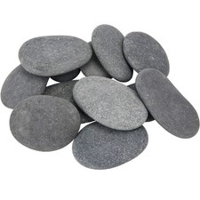 10 flache Steine zum Bemalen