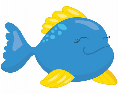 Samunshi blauer fisch - blauer,