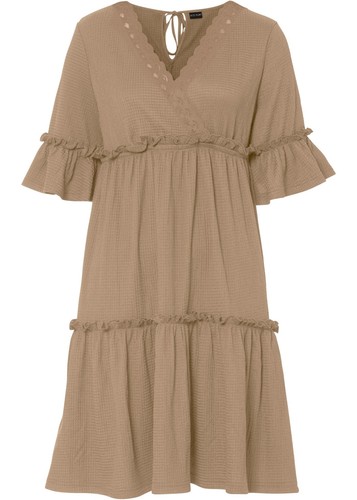 Kleid mit lochstickerei - lochstickerei, gr