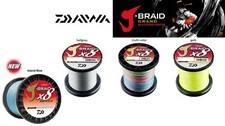 DAIWA J-BRAID GRAND X8 Rundgeflochtene Schnur ab 50m / Alle Stärken und Farben