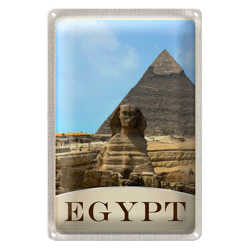 Blechschild reise 18x12cm - reise,