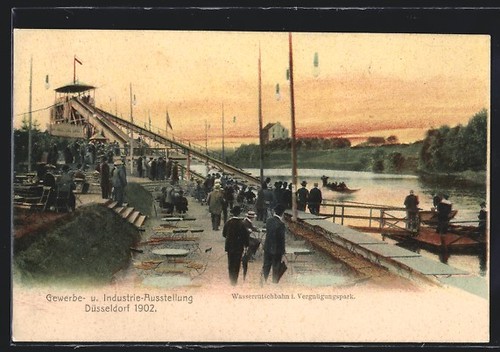 Düsseldorf gewerbe und - ak,