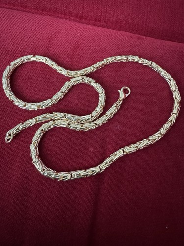 Königskette rund vergoldet - , o