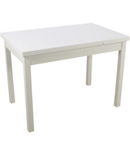 HOFMANN LIVING AND MORE Esstisch Küchen Tisch weiß ausziehbar 