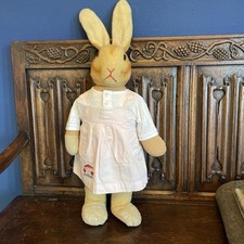 Alter Steiff Hansili Pupp Hase, Made In US-Zone, ca. 70 cm